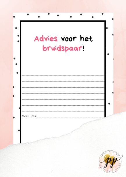 Vrijgezellen - Advies voor het bruidspaar - Wedding Elements