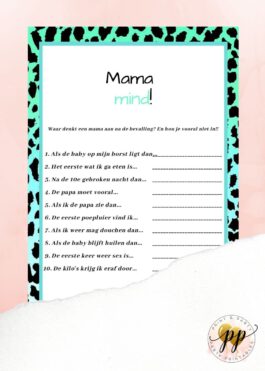 Baby – Mama mind – Leopard