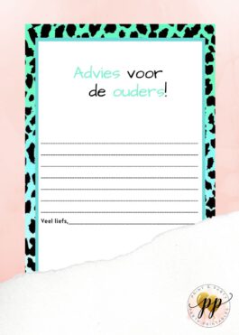 Baby – Advies voor de ouders – Leopard