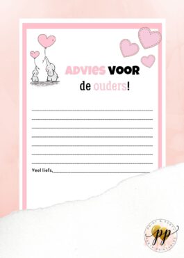 Baby – Advies voor de ouders – Olifant