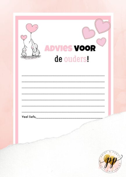 Baby - Advies voor de ouders - Olifant