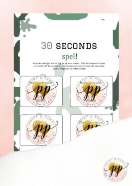 Baby – 30 seconds spel – Army
