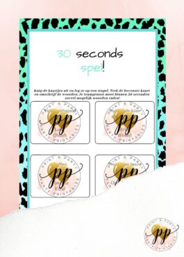Baby – 30 seconds spel – Leopard