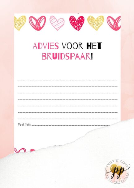 Vrijgezellen - Advies voor het bruidspaar - Heartbeat