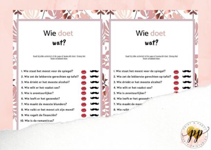 Baby - Wie doet wat? - Rose Gold - Afbeelding 2