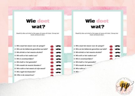 Baby - Wie doet wat? - Stripes - Afbeelding 2