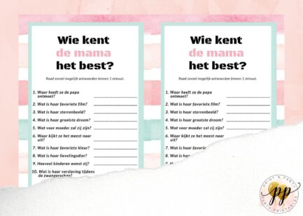 Baby - Wie kent de mama het best? - Stripes - Afbeelding 2