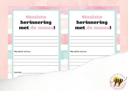 Baby - Mooiste herinnering met de mama - Stripes - Afbeelding 2