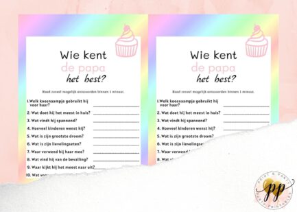 Baby - Wie kent de papa het best? - Sweet - Afbeelding 2