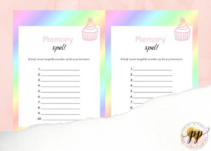 Baby - Memory spel - Sweet - Afbeelding 2