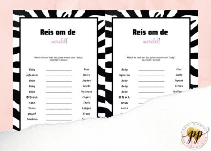 Baby - Reis om de wereld - Zebra - Afbeelding 2