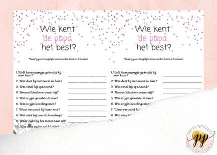 Baby - Wie kent de papa het best? - Love - Afbeelding 2