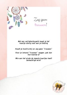 Vrijgezellen – Zeg geen trouwen – Dreamcatcher