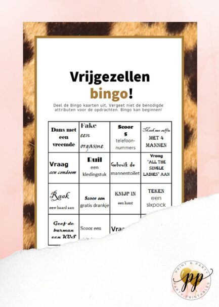 Vrijgezellen - Bingo - Tiger