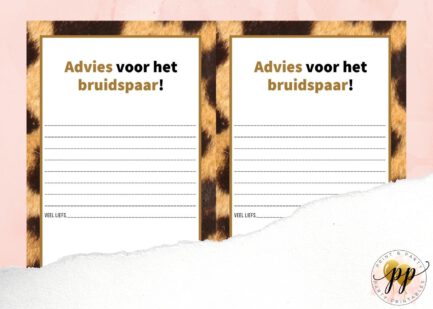 Vrijgezellen - Advies voor het bruidspaar - Tiger - Afbeelding 2