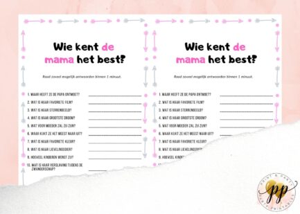 Baby - Wie kent de mama het best? - Arrows - Afbeelding 2