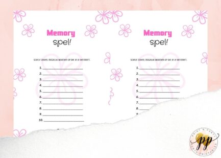 Baby - Memory spel - Bloem - Afbeelding 2