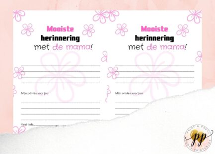 Baby - Mooiste herinnering met de mama - Bloem - Afbeelding 2