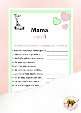 Baby – Mama mind – Giraffe