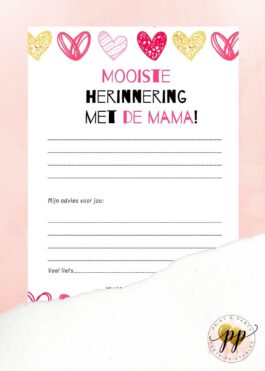 Baby – Mooiste herinnering met de mama – Heartbeat