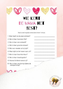 Baby – Wie kent de mama het best? – Heartbeat