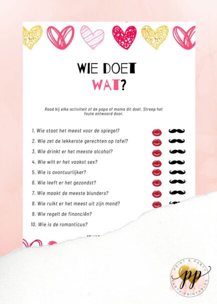 Baby - Wie doet wat? - Heartbeat