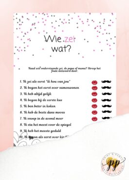 Baby – Wie zei wat? – Love