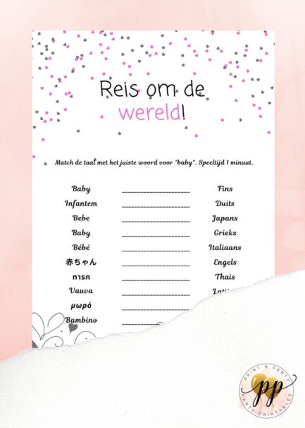 Baby - Reis om de wereld - Love