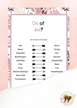 Baby – Dit of dat? – Rose Gold