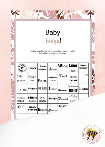 Baby - Bingo - Rose Gold