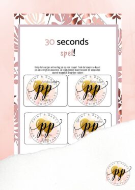 Baby – 30 seconds spel – Rose Gold