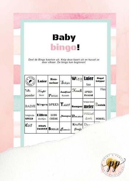 Baby - Bingo - Stripes