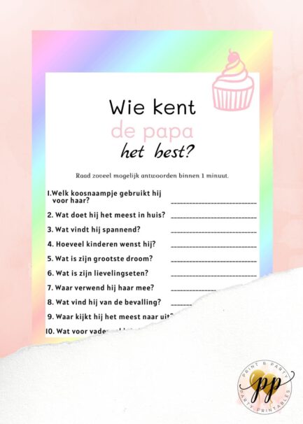 Baby - Wie kent de papa het best? - Sweet