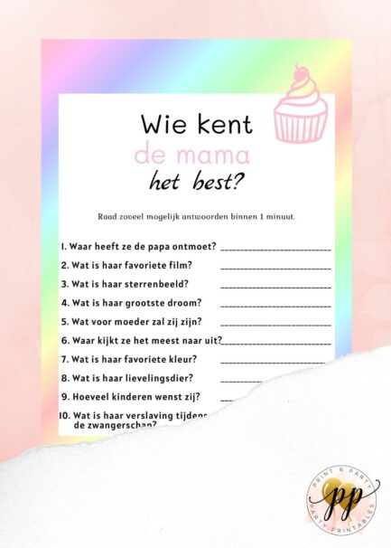 Baby - Wie kent de mama het best? - Sweet