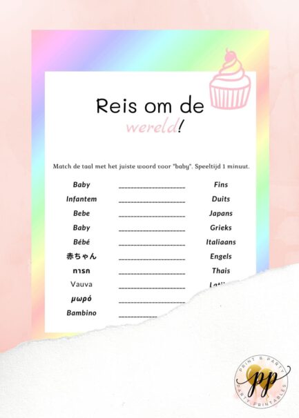 Baby - Reis om de wereld - Sweet