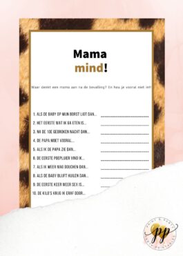 Baby – Mama mind – Tiger