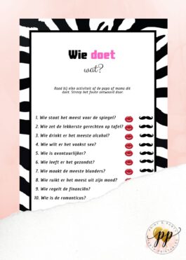 Baby – Wie doet wat? – Zebra