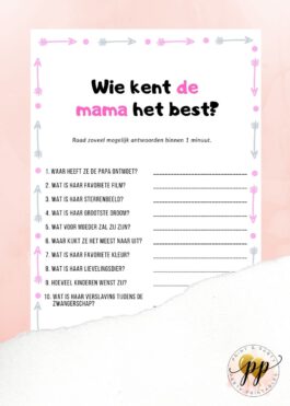 Baby – Wie kent de mama het best? – Arrows