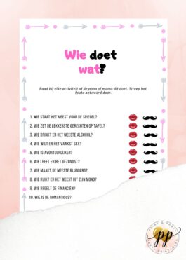 Baby – Wie doet wat? – Arrows