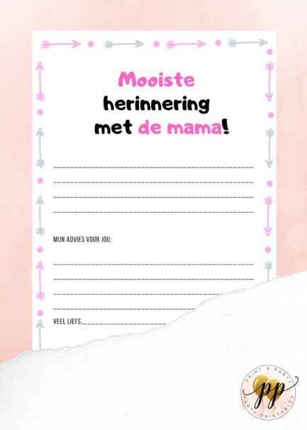 Baby - Mooiste herinnering met de mama - Arrows