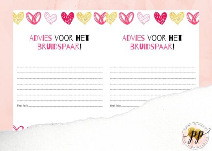 Vrijgezellen - Advies voor het bruidspaar - Heartbeat - Afbeelding 2