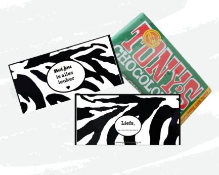 Met jou is alles leuker - Zebra XL