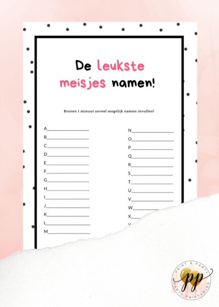 Baby - De leukste meisjesnamen - Baby Elements