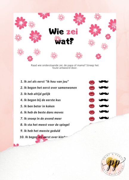 Baby - Wie zei wat? - Flowers