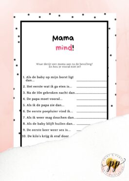 Baby – Mama mind – Baby Elements