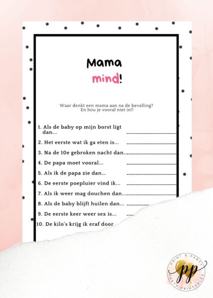 Baby - Mama mind - Baby Elements