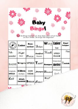 Baby – Bingo – Flowers