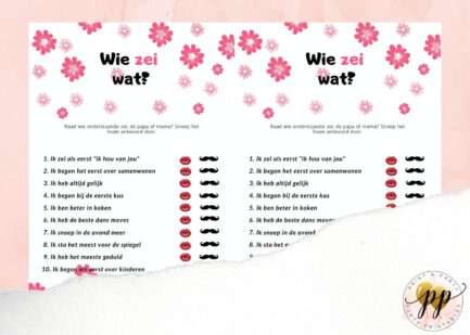 Baby - Wie zei wat? - Flowers - Afbeelding 2