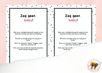 Baby - Zeg geen baby - Baby Elements - Afbeelding 2