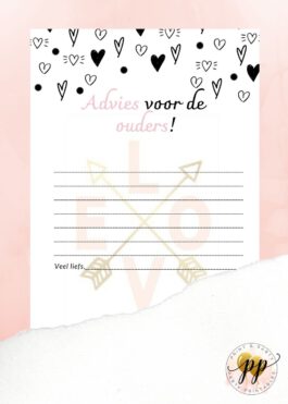 Baby – Advies voor de ouders – I love you